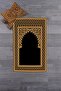 سجادة صلاة رقمية حديثة قابلة للغسل والمسح مقاس مطبوع 70x130 سم - 2