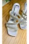 458278   Stone Detailed Heeled Evening Dress Slippers - 3
