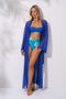 Waist-Tied Long Kimono Pareo 231812