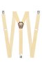 3-Clip Skin Color Adult Trouser Hanger