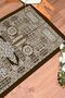 Printed Washable Stylish Design Gift Prayer Rug Prayer Mat 70X130Cm - 7