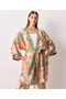 Woven Pink Trench Coat - 2