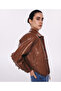 Brown Woven Coat - TW 6230012135074 - 6