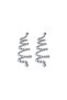 Stylish Earrings with Metal Bead Detail - 2