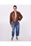 Brown Woven Coat - TW 6230012135074 - 2