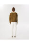 Khaki Knitted Sweatshirt - 4