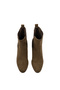 Suede Heeled Boots - 3