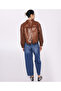 Brown Woven Coat - TW 6230012135074 - 3