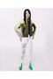 Lime Woven Coat - 3