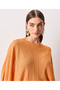 Orange Knitwear Sweater - 3