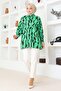 Green Patterned Tunic 6107 - 3
