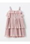 Square Neck Strap Baby Girl Dress - 2