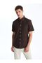 Oxford Men's Shirt - Regular Fit, Short Sleeve