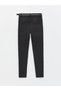Jupiter Super Skinny Fit Women's Jeans with Belt on the Waist - 7