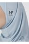 Plain Sports Hijab - Premium Athletic Athlete-Ready Comfortable Islamic Sports Hijab Bonnet - Light Baby Blue - 4