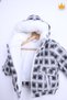 1.5 Tog Hooded Cotton Lining Baby Kids Fleece Coat 12571 - 7