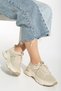 Chicshine Women's Beige Cream Stone Knitwear Sports Shoes Sneakers - 2