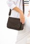 Brown Genuine Leather Women's Daily Crossbody and Shoulder Bag