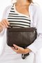 Brown Genuine Leather Women's Daily Crossbody and Shoulder Bag - 3