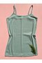 Women's Corded Cotton Oval Collar 3 Pieces Blouse-Athlete (Green-Blue-Pink) - 2