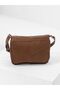 100% Genuine Leather Tan Daily Women's Crossbody and Shoulder Bag - 4