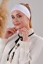 Magic Adhesive Non-Slip Bandana Sports Bonnet White - 2