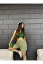 Women's Linen Shorts with Elastic Waist and Drawstring - 8
