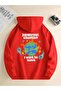 Unisex Dangerous Situation Printed Oversized Winter 3 Thread 100% Cotton K Hooded Sweatshirt Hoodie