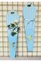 Flower Rose Box Single Rose Box Flower Packaging Bag with Ribbon 6 Pieces Blue-T901 - 4