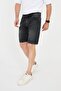 Men's 100% Cotton Relaxed Fit Denim Shorts - 4
