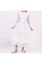 long Sleeve layered Chiffon Girl's Dress - Tulle SKirt