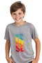 Unisexs 3-Piece Kids Printed Round Neck Short Sleeve T-Shirt - 4