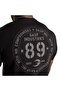 89 نموذج كلاسيكي أسود تي شيرت مدبب - 5