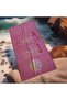منشفة الشاطئ المخملية - Beach Vibes 85x165 - 2
