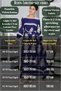 Girl's 100% Cotton Long Hijab Dress - 3