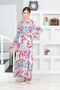 Girl's Cotton Viscose Long Hijab Dress - 6