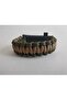 Survival Bracelet Knife Compass Fire Starter Magnesium and Warning Whistle - 3