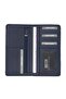 Navy blue floater portfolio leather wallet 11055a38 - 2