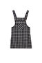 Bej Ekose / Kareli Mini Jile Dokuma Elbise TWOAW20EL0208 - 6