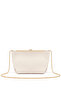 Stylish Clutch with Metal Accessories - 4