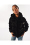 Black Woven Coat - 2