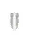 Crystal Stone Dangle Earrings - 2