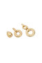 Set of metal earrings - 2