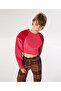 Pink Woven Sweatshirt - 5