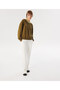 Khaki Knitted Sweatshirt - 3