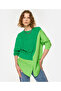 Green Knitwear Sweater