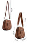 Long Strap Tan Women's Crossbody Bag - 24sbd2110v3 - 2
