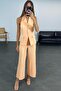 5032 Model Melon Patterned Halter Vest and Trousers Set - 5