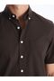 Oxford Men's Shirt - Regular Fit, Short Sleeve - 4