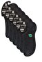 6 Pairs Seamless Bamboo Men's Smoked Sneaker Socks